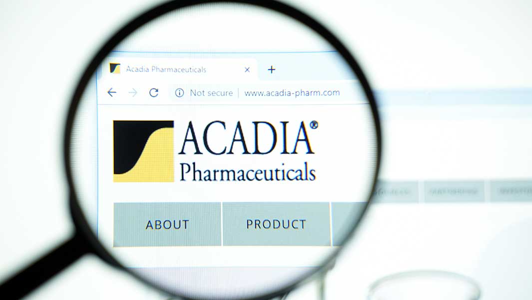 Acadia Pharma Tumbles On Failed Genetic Disease Drug; Soleno Surges